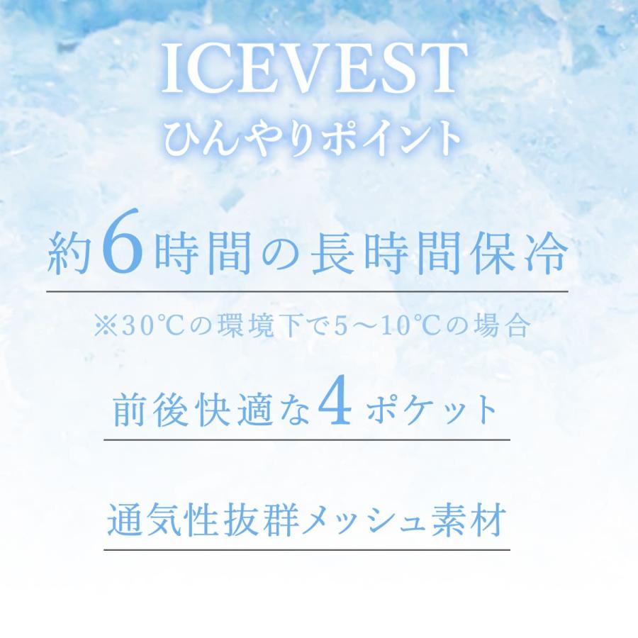 ワークマン タルテックス アイスベスト（アイスパック４個付）長時間保冷 アイスパック 着る保冷剤 安価 長時間冷却 熱中症対策 |  | 01