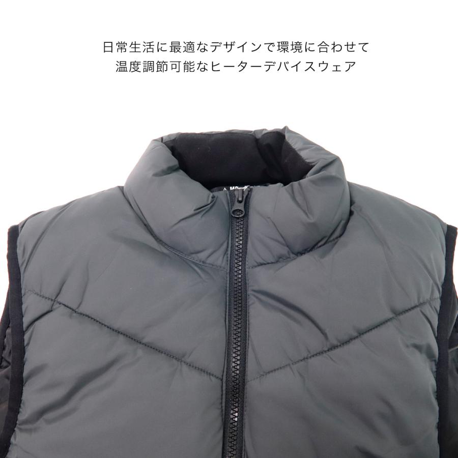 ワークマン アウター ウィンドコアヒーターアウターベスト WZ7150