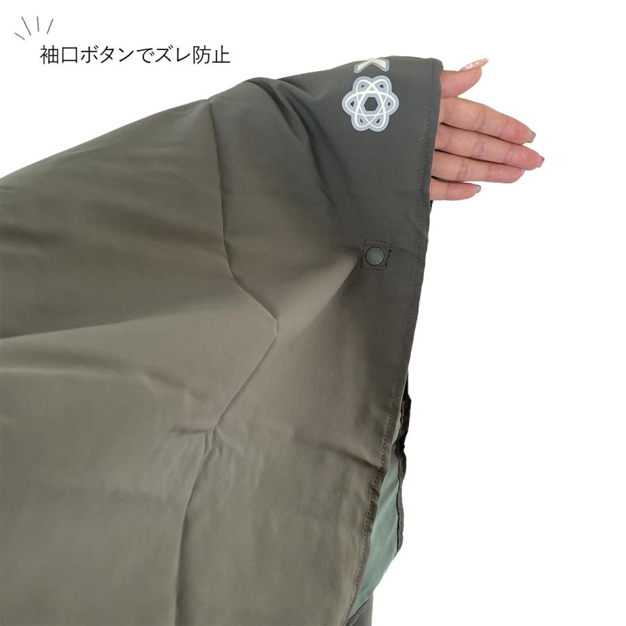 ワークマン XShelter エックスシェルター 暑熱α ポンチョ XS316 UV