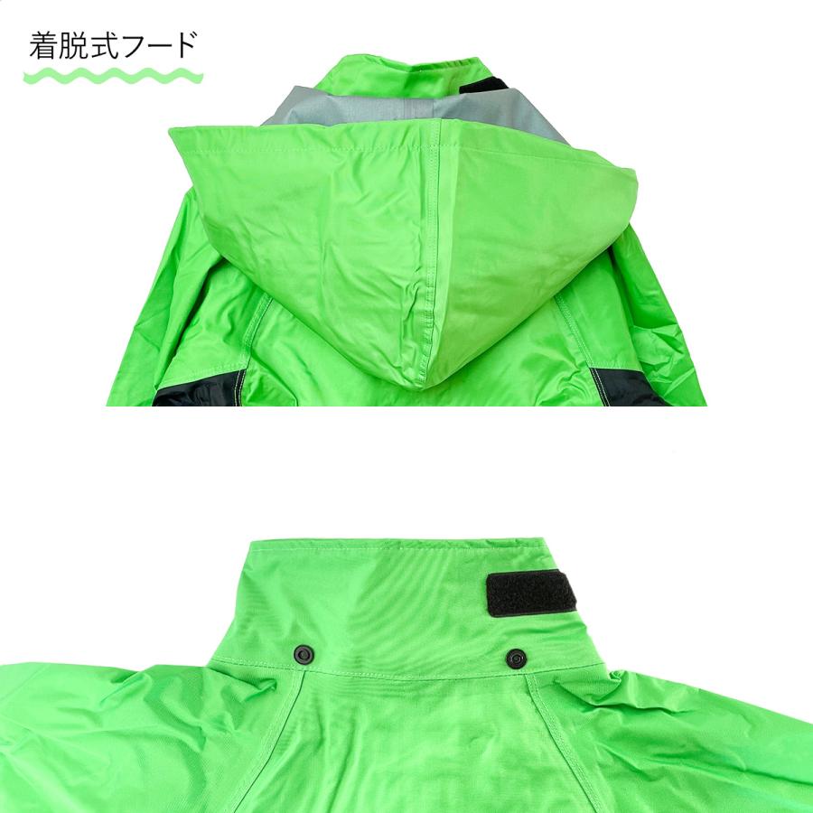 ワークマン AEGIS イージス BR002 3レイヤー透湿レインスーツ バイカーズ 耐水圧20000mm 透湿3000 レインウェア 上下組 バイク ツーリング |  | 02
