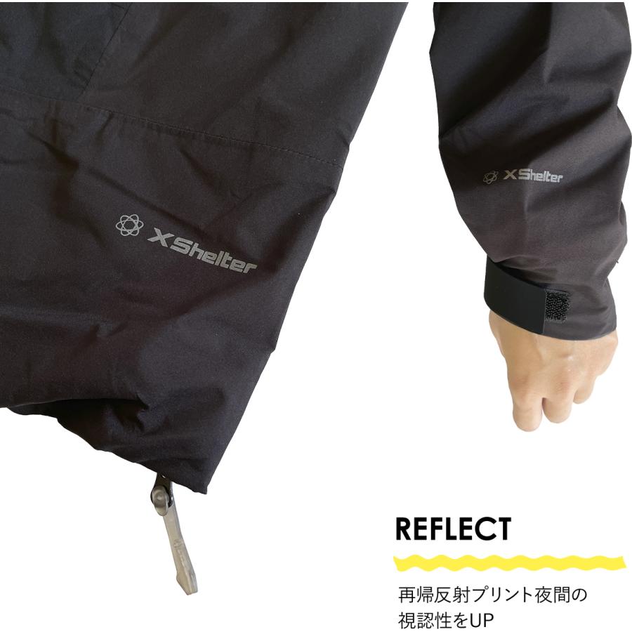 ワークマン エックスシェルター 断熱β プレミアム超透放湿防水防寒ジャケット ブラック （ XW604A ） workman ワークマン xシェルター XShelter xshelter |  | 08