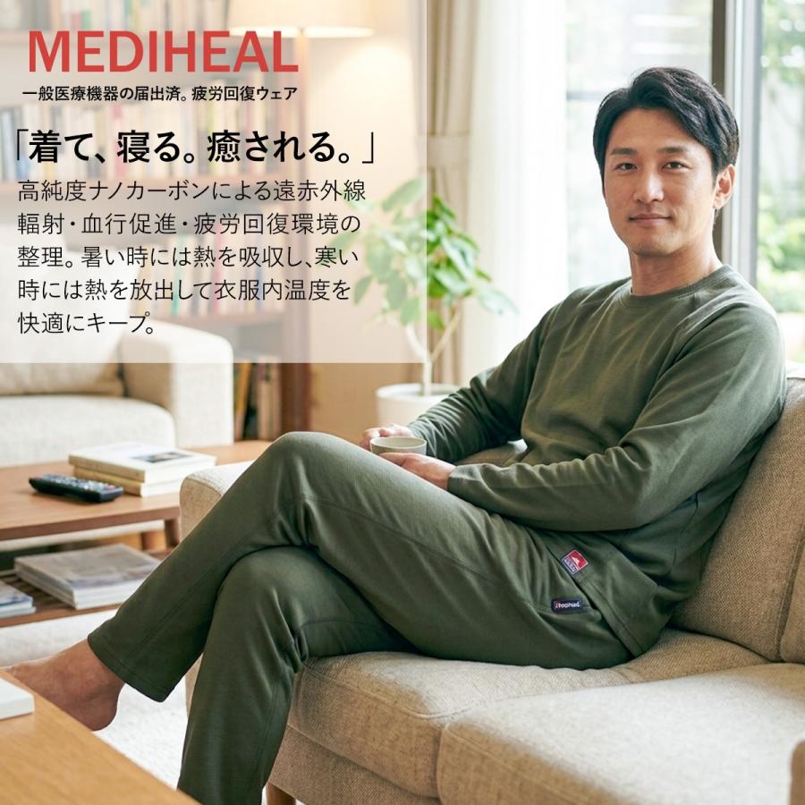 ギフト仕様】 ワークマン リカバリーウェア 上下セット メンズ メディ