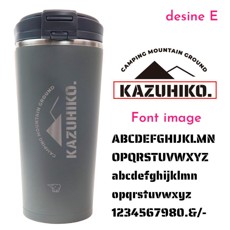 象印（ZOJIRUSHI） 名入れ 刻印 水筒 シームレス ステンレスキャリー