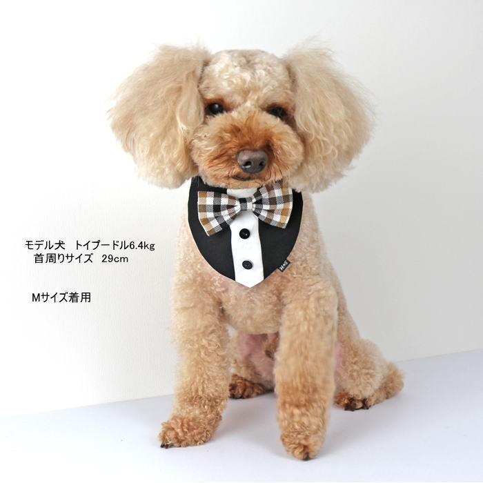 犬 服 タキシード 蝶ネクタイ バンダナ 先染めギンガムチェックリボン 猫 首輪 お正月 年賀状 結婚式 誕生日 ドッグウェア ハンドメイド 受注制作 O Sh Et 001 犬の服 Selfish House 通販 Yahoo ショッピング