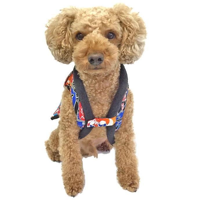 犬 服 冬 フリース ちゃんちゃんこ 男の子カラー 選べる色柄 着物 はんてん 和柄 ドッグウェア ハンドメイド 受注制作 O Sh Ou 犬の服 Selfish House 通販 Yahoo ショッピング