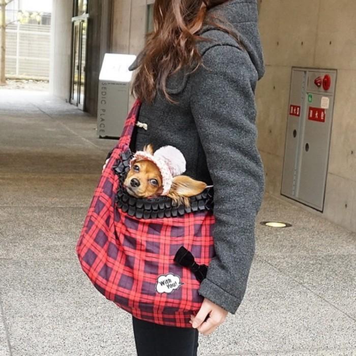 BURBERRY チェック柄キャリーバッグ 小型犬用 BURBERRY 犬用キャリーバッグ チェック柄