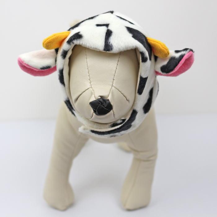 牛の帽子 ファーver 犬 猫 干支 年 ウシ 丑年 うし かぶりもの 年賀状 コスプレ お正月 縁起物 被り物 ペット 写真撮影 ハンドメイド 受注制作 S O Et 犬の服 Selfish House 通販 Yahoo ショッピング