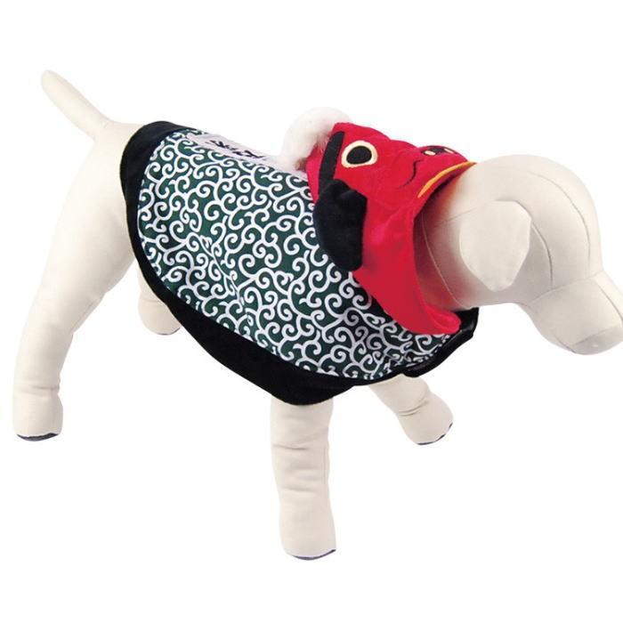 犬 着ぐるみししまい 獅子舞 お正月 年賀状 ポンチ 秋冬 服 衣装 仮装 コスプレ ペット Pq S Pq 7502 犬の服 Selfish House 通販 Yahoo ショッピング