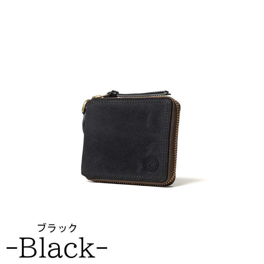 BAGGY PORT（バギーポート） ラウンドファスナー 二つ折り財布 FZKM12