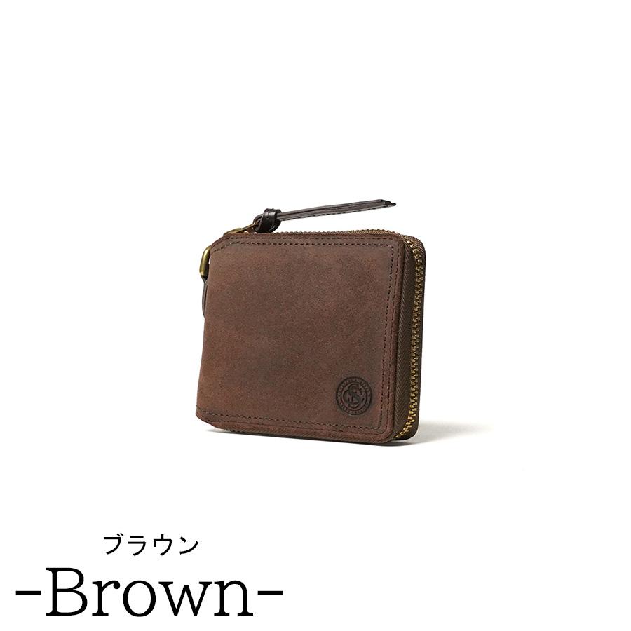 BAGGY PORT（バギーポート） ラウンドファスナー 二つ折り財布 FZKM12