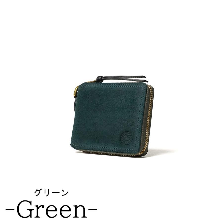 BAGGY PORT（バギーポート） ラウンドファスナー 二つ折り財布 FZKM12