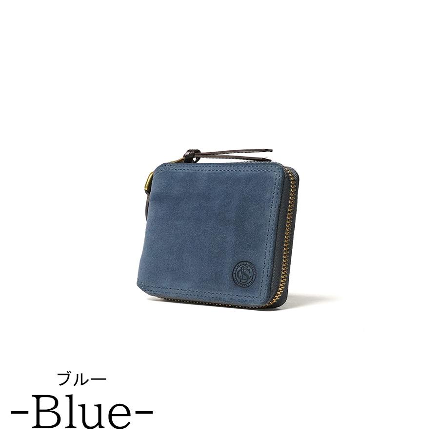 BAGGY PORT（バギーポート） ラウンドファスナー 二つ折り財布 FZKM12