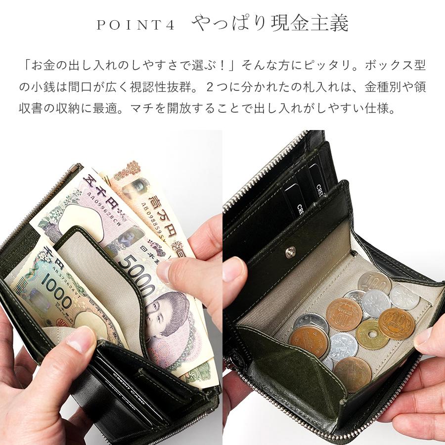 BAGGY PORT（バギーポート） L字ファスナー ハーフ財布 FZKM852 Lima