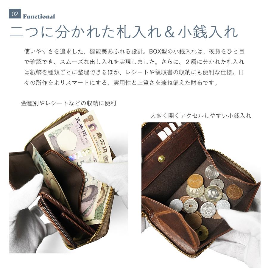 BAGGY PORT（バギーポート） ラウンドファスナーハーフ財布 FZYS201