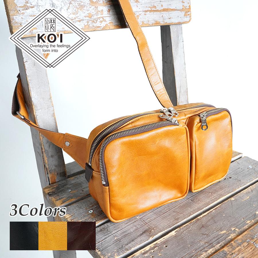 コーアイ（KOI） ボディバッグ KOT855 KOI フルクローム バギーポート