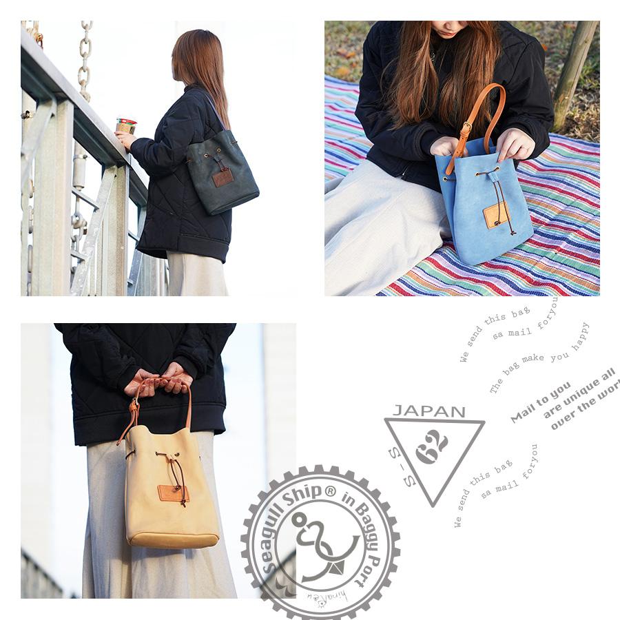 SEAGULL SHIP ミニ巾着トートバッグ SMAK852 Seagull Ship