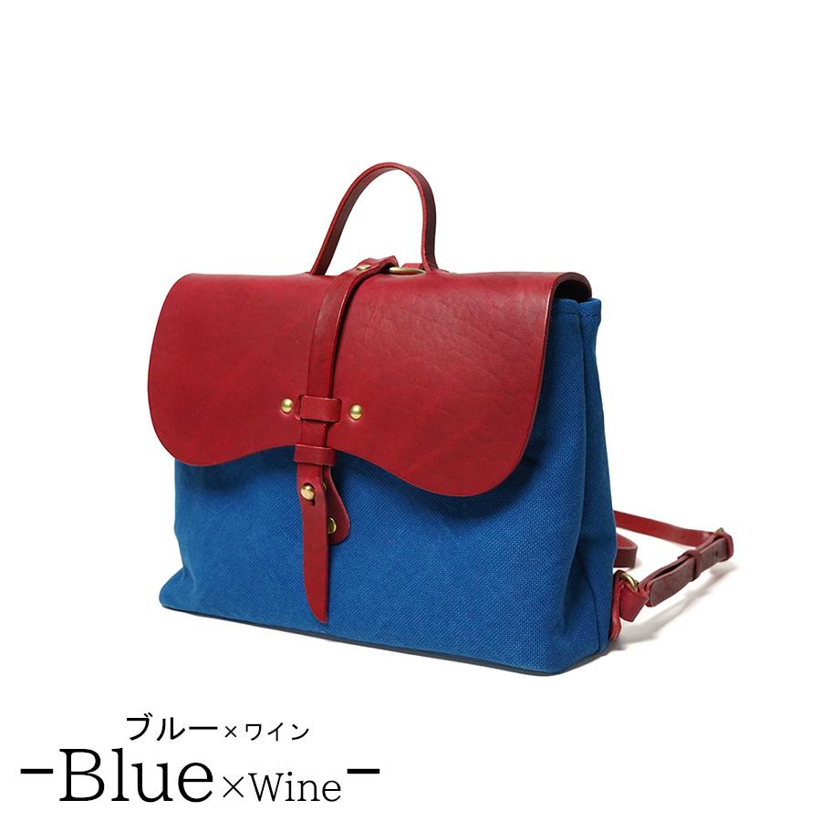 Seagull Ship リュック ネイビー レザーコンビ SEAGULL SHIP（シーガルシップ） リュックサック SMIC-018m