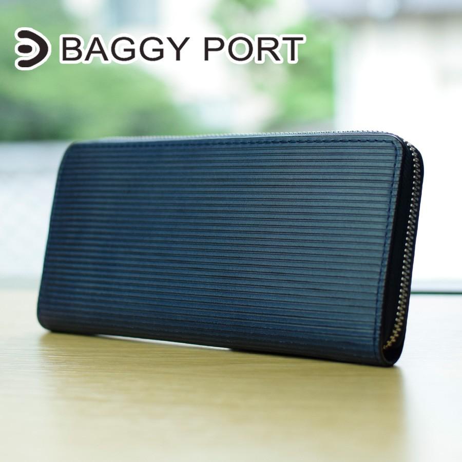 BAGGYPORT バギーポート ZYS2400S BUONA ブオナ ラウンド 長財布 本革 プエブロレザー 経年変化 イタリアンレザー