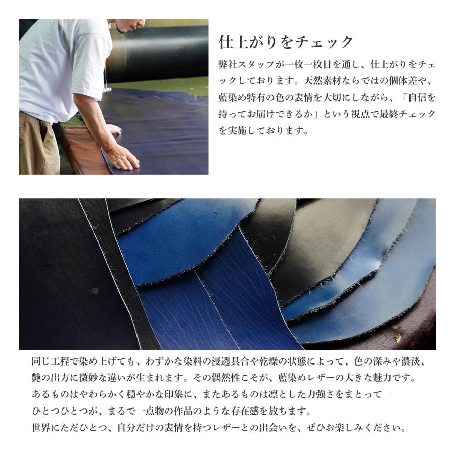 BAGGY PORT（バギーポート） 小銭入れ ZYS-199 BAGGYPORT 藍染めレザー