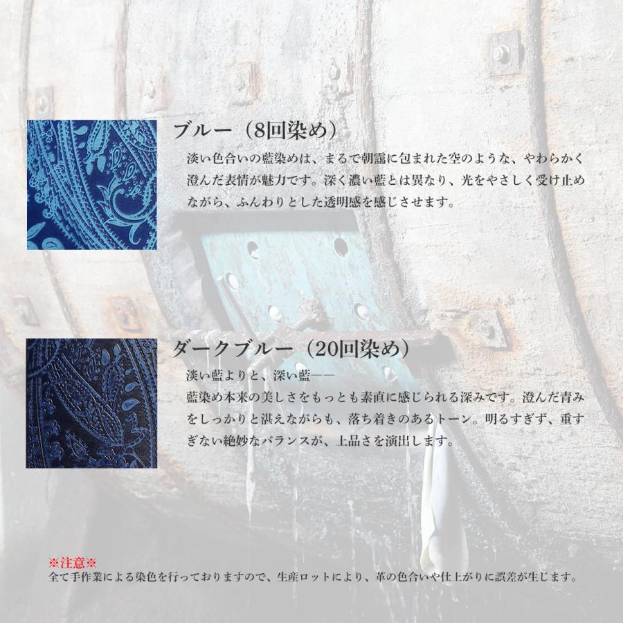 BAGGY PORT（バギーポート） 小銭入れ ZYS-199 BAGGYPORT 藍染めレザー