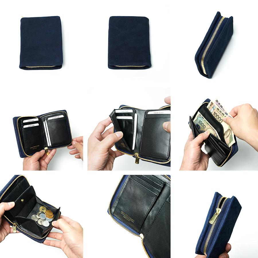 BAGGY PORT（バギーポート） ハーフ財布 ZYS491 BAGGYPORT 本藍染め