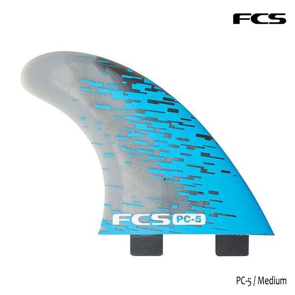 FCS エフシーエス FIN 10％OFF トライフィン PC-5 パフォーマンスコア ベーシックサイズ 19NEW 日本正規代理店品 SMOKE !超美品再入荷品質至上! Mサイズ BLUE サーフボード サーフィン