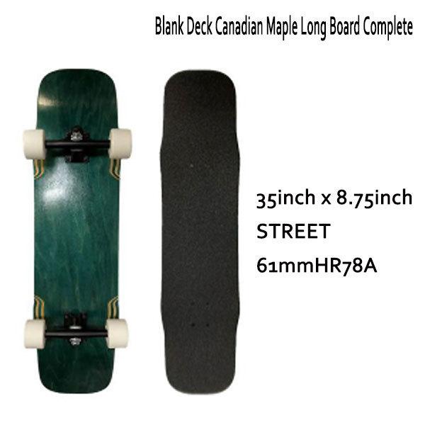 スケートボード,サーフスケート/コンプリート/35"/35インチ/Blank Deck Canadian Maple Long Board