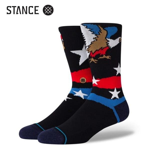 高級素材使用ブランド Classic Stance スタンス 靴下 ソックス su The Crew Freedom Crew Blk ブラック Lサイズ 25 5 29cm Infiknit メンズ Strike ハイソックス Www Fattoriabacio Com