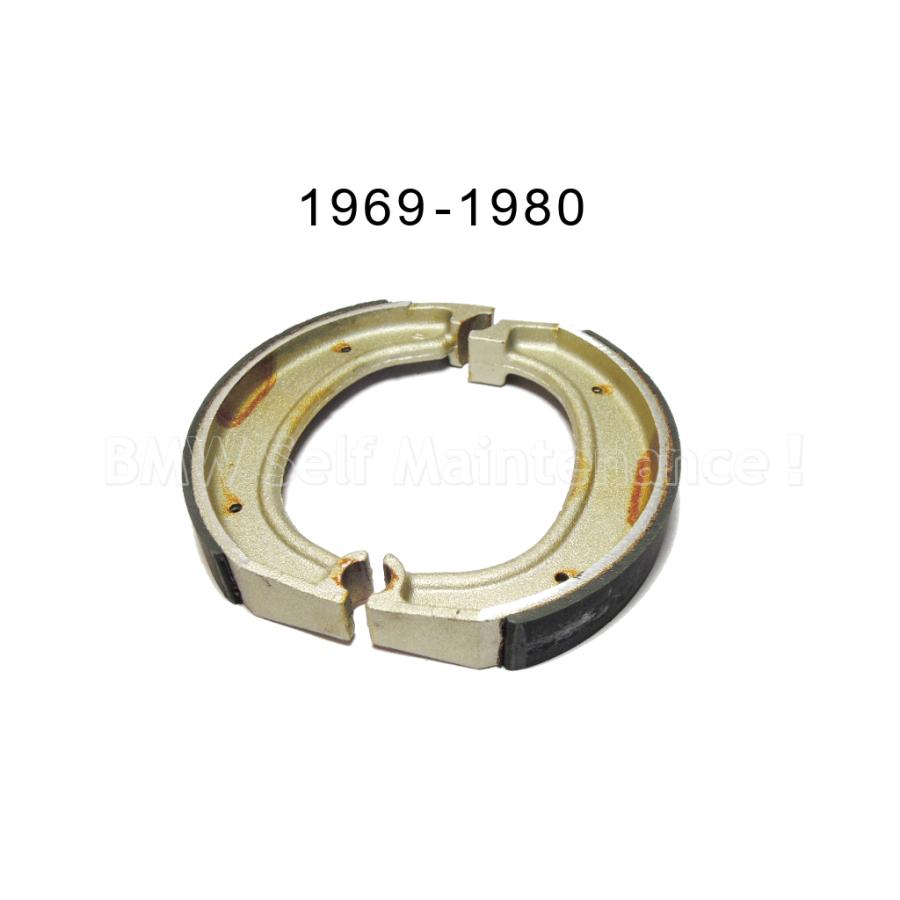ブレーキシュー 1969-1980 BMW R100RS R100S R90S R90/6 R80 R75