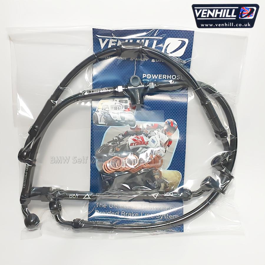 BMW R1100S 新品 フロント ブレーキホース 英国製 ステンメッシュ VENHILL 34322331884 34322331900 34322331899 |  | 03