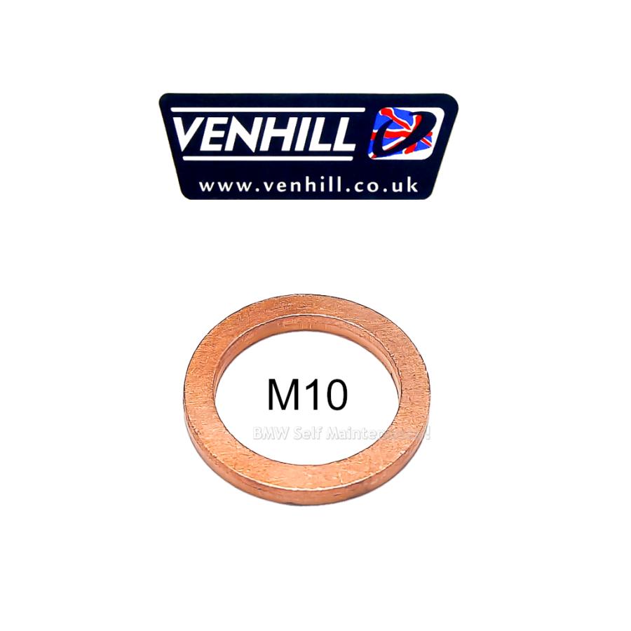英国 VENHILL 製 M10 銅ワッシャー 50個入り / ブレーキホース に最適 / BMW 07119963072 |  | 02