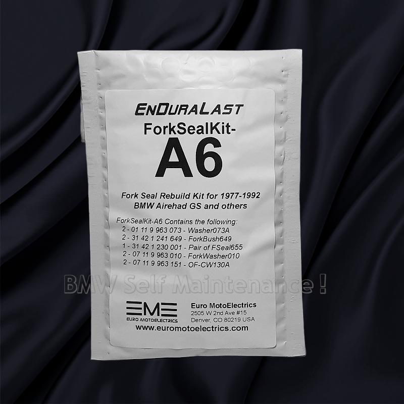1980-1984 フロントフォーク オイルシールキット BMW R100RS R100RT R100CS R80 R80G/S R80RT R65GS エンデュララスト A6 / 31421232655 |  | 02