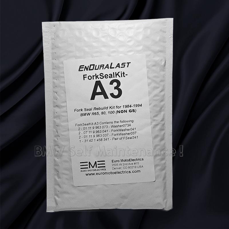 1984-1995 フロントフォーク オイルシールキット BMW R100RS R100RT R80 R80RT R65 R65RT エンデュララスト A3 / 31421458341 |  | 01