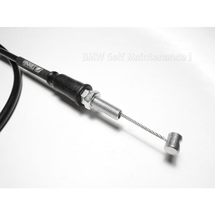 軽いアクセルワイヤー BMW R100T R100S / BING40 2本組 ローハンドル VENHILL フェザーライト スロットルケーブル |  | 01