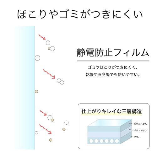 アスカ ラミネートフィルム A4サイズ F1026 静電防止 100枚入り 100μ｜selftraders-shopping｜04