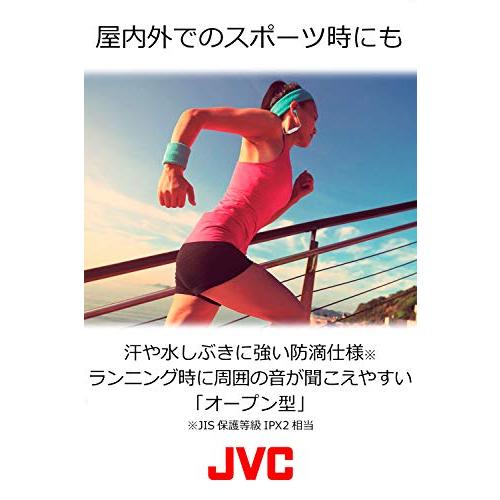 JVC 防滴仕様ワイヤレスヘッドホン Bluetooth スポーツ用ワイヤレス ブルー HA-EB7BT-A｜selftraders-shopping｜05