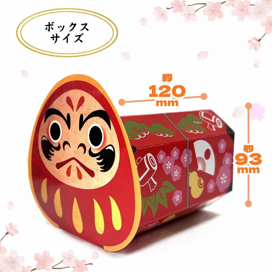 合格祈願 受験生応援！だるまの必勝お菓子ボックス : セラーズYahoo!店