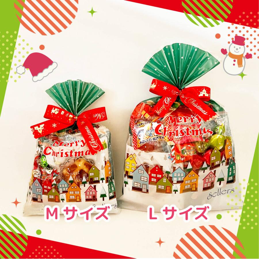 クリスマスお菓子の詰め合わせ【クリスマス巾着（M)】 保育園・子ども