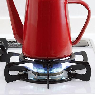 セーブインダストリー 五徳サポート ガスコンロ 補助 グラっとしにくい