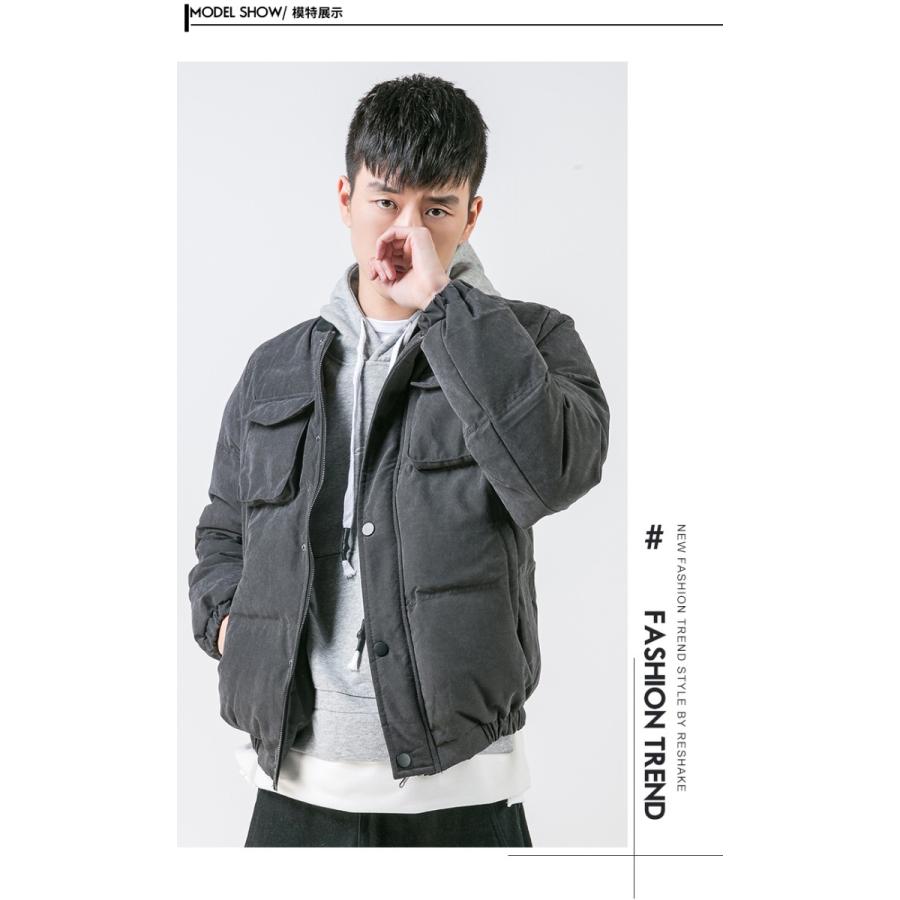 保存版 メンズ 中綿 ダウンアウター 無地 秋 冬 中綿ジャケットライトダウン アウトドア 暖かい 防寒 軽量 安い Klientsoft Com