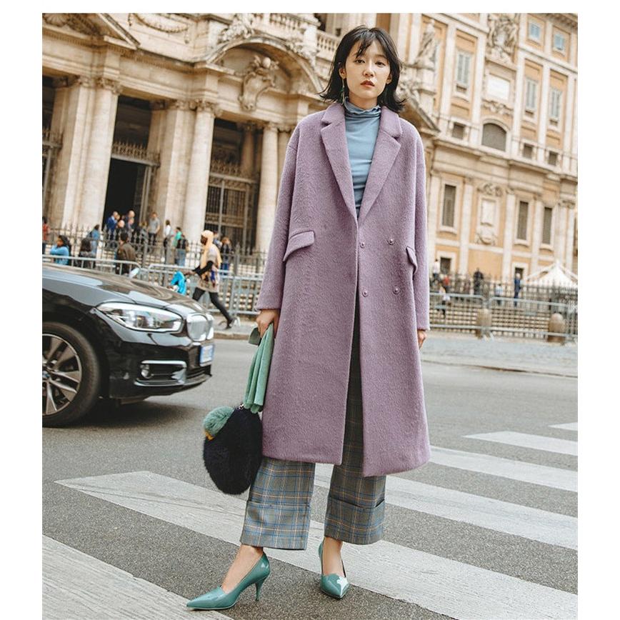 国際ブランド アウター 秋冬 ロングピーコート シンプル ラシャコート レディース ピーコート 着痩せ 通勤 フォーマル ジャケット 二次会 オシャレ コート 無地 ロングコート コート アウター