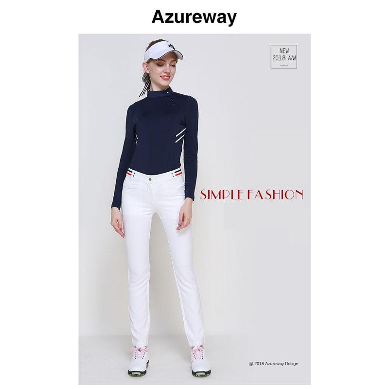 国際ブランド ゴルフウェア レディース 無地 ロング パンツ ストレッチスキニーパンツ 美脚 おしゃれ 大人 コーデ 人気が高い Atempletonphoto Com