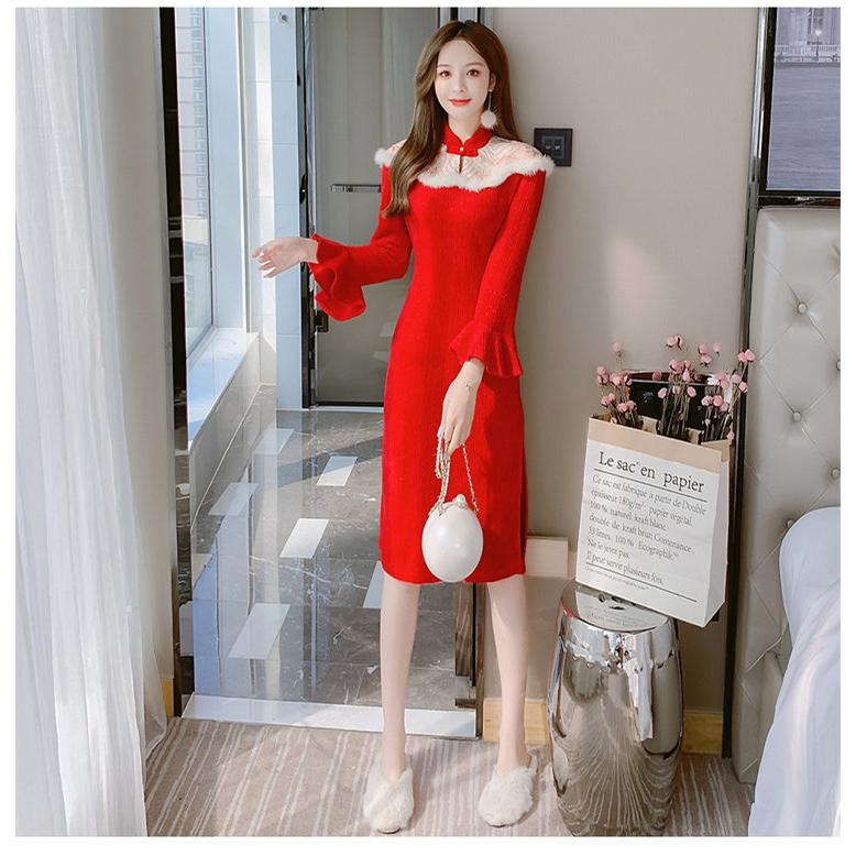 21 ワンピース レディース 30 40代 ワンピース 春 秋 きれいめ ロングワンピース 長袖 着痩せ 大人 おしゃれ 1214lyq08 Bikewear 通販 Yahoo ショッピング