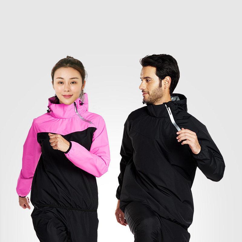 お1人様1点限り 21 サウナスーツ 男女共用 レディース メンズ ダイエットスーツ 減量用 発汗 ダイエット ウェア ランニング ボクシング ウォーキング 50 Off Iniciatupyme Cl