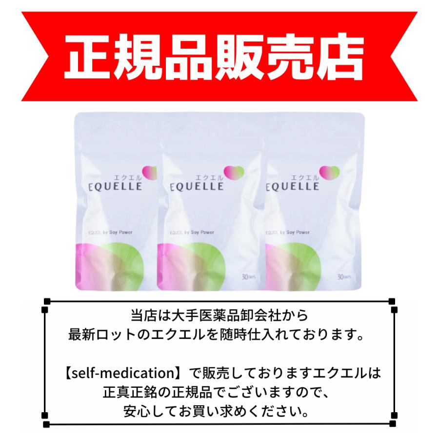 エクエル パウチ 120粒 30日分 正規品 3袋セット 3営業日以内出荷 送料