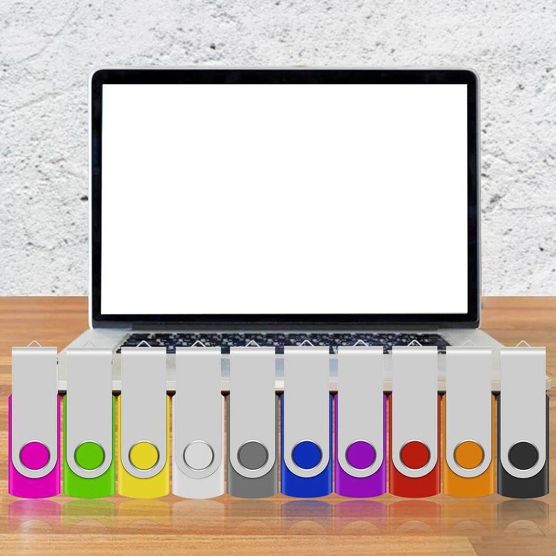 TEWENE USBメモリ 4GB 50個セット 10色 回転式 フラッシュメモリー フラッシュドライブ USBフラッシュメモリー USB2 USBメモリ 4GB 50個セット 10色 回転式 フラッシュメモリー フラッシュドライブ USBフラッシュメモリー USB2