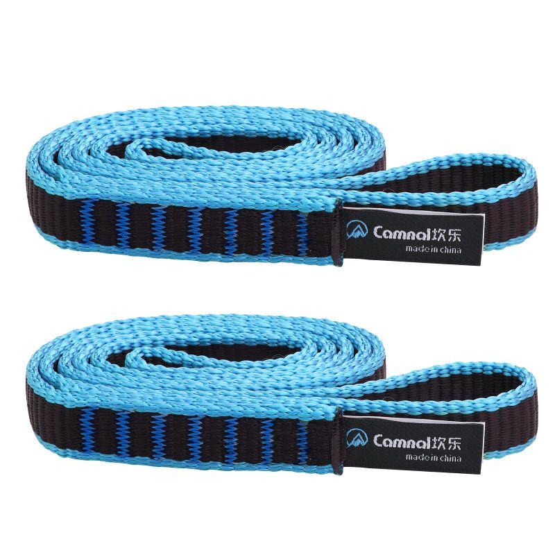 CAMNAL クライミングスリング CLIMBING 16mm スリング ランナー 登山スリング 耐摩耗 高い引張強度 22kN 安全スリン