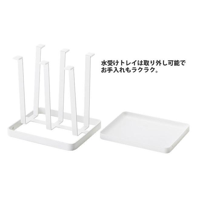 グラススタンド スリム タワー 選べる2色 コップ グラス 水切り 収納 コップスタンド コップ立て 省スペース おしゃれ Yamazaki Tower 山崎実業 Mm1 007 1028 Se マガザン 通販 Yahoo ショッピング