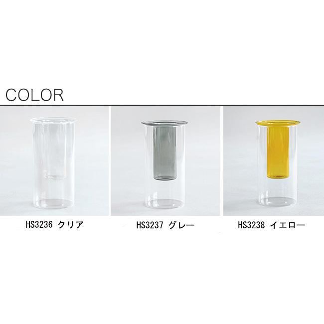 PINO ピノ ガラスベース ストレート HS3236 HS3237 HS3238 / 花瓶