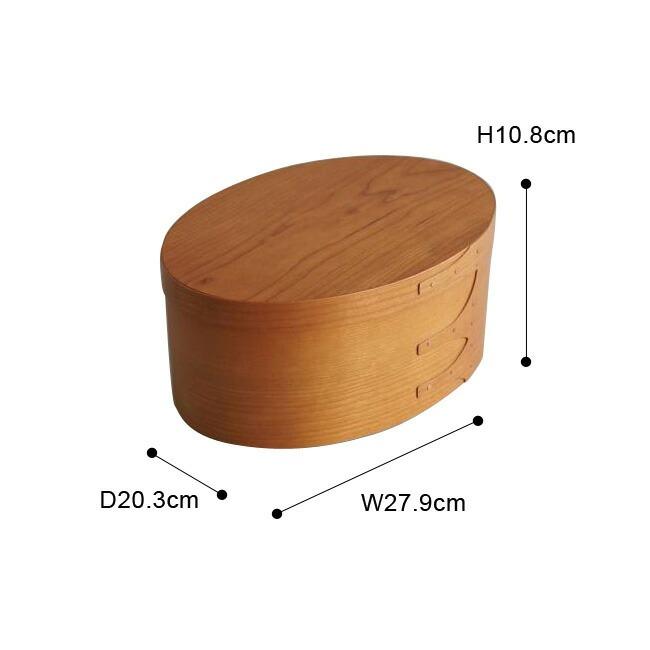 シェーカーオーバルボックス M ナチュラル HS2849 小物入れ シェーカーオーバルボックス M ナチュラル HS2849 小物入れ